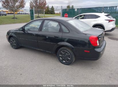 2005 SUZUKI FORENZA S Black  Gasoline KL5JD56Z75K104823 photo #4