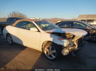 2005 TOYOTA CAMRY SOLARA SLE White  Gasoline 4T1FA38P95U055343 photo #1