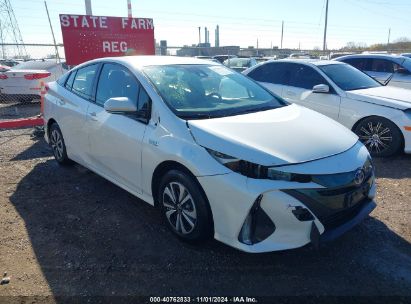 2018 TOYOTA PRIUS PRIME PREMIUM White  Hybrid JTDKARFPXJ3086254 photo #1