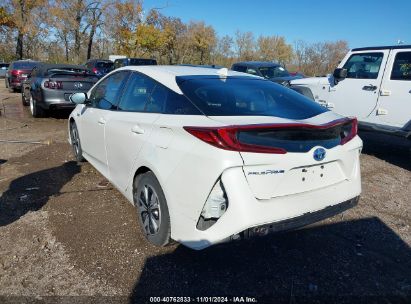 2018 TOYOTA PRIUS PRIME PREMIUM White  Hybrid JTDKARFPXJ3086254 photo #4