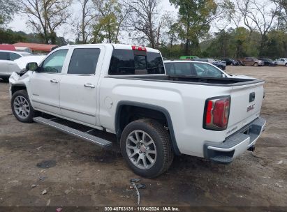 2018 GMC SIERRA 1500 DENALI White  Gasoline 3GTU2PEC7JG362248 photo #4