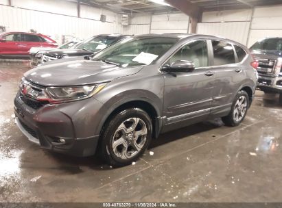 2017 HONDA CR-V EX-L/EX-L NAVI Gray  Gasoline 5J6RW2H87HL002487 photo #3