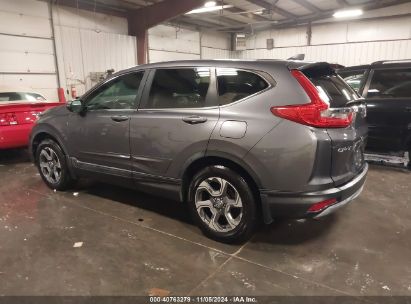 2017 HONDA CR-V EX-L/EX-L NAVI Gray  Gasoline 5J6RW2H87HL002487 photo #4