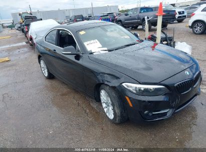 2016 BMW 228I Black  Gasoline WBA1F9C59GV546207 photo #1