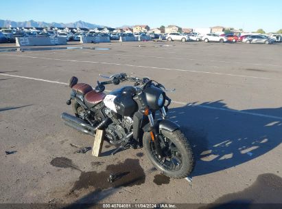 2019 INDIAN MOTORCYCLE CO. SCOUT BOBBER ABS Black  Gasoline 56KMTA000K3143346 photo #1