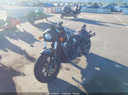 2019 INDIAN MOTORCYCLE CO. SCOUT BOBBER ABS Black  Gasoline 56KMTA000K3143346 photo #3