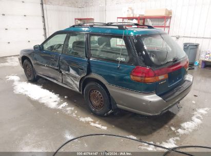 1998 SUBARU LEGACY OUTBACK/OUTBACK LIMITED/OUTBACK SPORT Green  Gasoline 4S3BG6857W7620187 photo #4