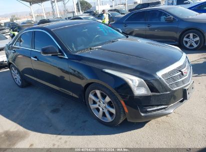 2015 CADILLAC ATS LUXURY Black  Gasoline 1G6AB5R37F0118356 photo #1