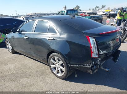 2015 CADILLAC ATS LUXURY Black  Gasoline 1G6AB5R37F0118356 photo #4