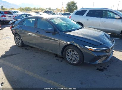 2024 HYUNDAI ELANTRA SEL Gray  Gasoline KMHLM4DG5RU676784 photo #1