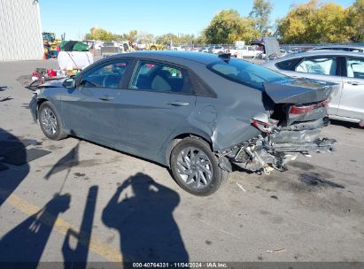 2024 HYUNDAI ELANTRA SEL Gray  Gasoline KMHLM4DG5RU676784 photo #4