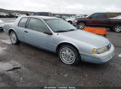 1992 MERCURY COUGAR LS Blue  Gasoline 1MEPM6045NH644383 photo #1