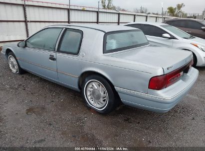 1992 MERCURY COUGAR LS Blue  Gasoline 1MEPM6045NH644383 photo #4