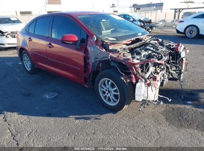 2022 TOYOTA COROLLA HYBRID LE Red  Hybrid JTDEAMDE8NJ045060 photo #1