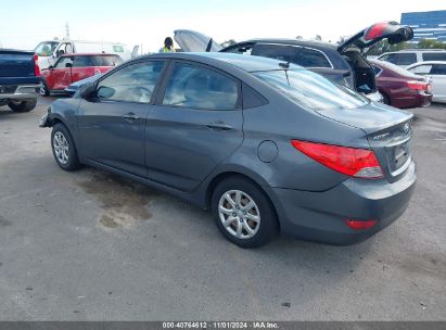 2012 HYUNDAI ACCENT GLS Gray  Gasoline KMHCT4AE5CU200449 photo #4