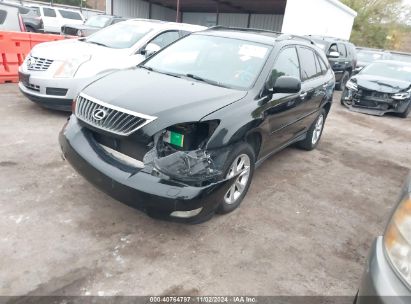 2009 LEXUS RX 350 Black  Gasoline 2T2GK31U29C080685 photo #3