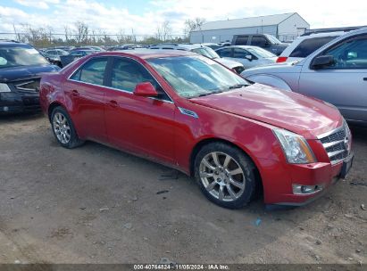 2009 CADILLAC CTS STANDARD Red  Gasoline 1G6DF577590172279 photo #1