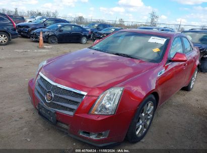 2009 CADILLAC CTS STANDARD Red  Gasoline 1G6DF577590172279 photo #3