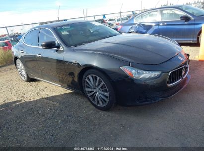 2015 MASERATI GHIBLI Blue  Gasoline ZAM57XSA7F1159189 photo #1