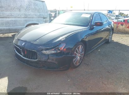 2015 MASERATI GHIBLI Blue  Gasoline ZAM57XSA7F1159189 photo #3