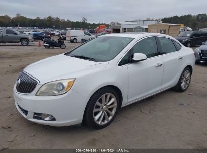 2014 BUICK VERANO CONVENIENCE GROUP White  Flexible Fuel 1G4PR5SKXE4113224 photo #3