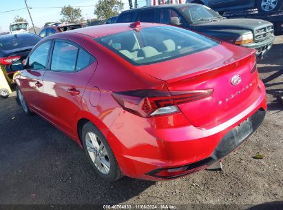 2020 HYUNDAI ELANTRA SEL Red  Gasoline 5NPD84LFXLH571312 photo #4