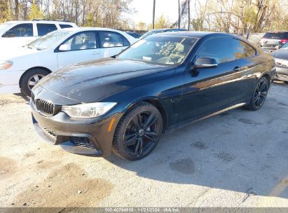 2014 BMW 435I XDRIVE Black  Gasoline WBA3R5C58EK188153 photo #3