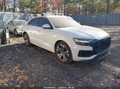 2019 AUDI Q8 55 PREMIUM White  Gasoline WA1CVAF10KD005001 photo #1