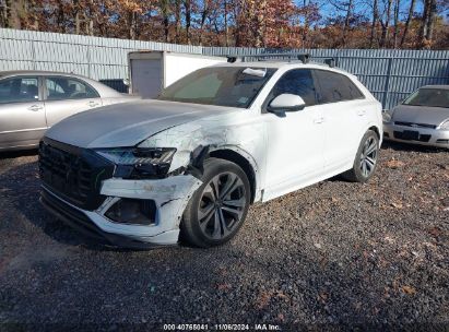 2019 AUDI Q8 55 PREMIUM White  Gasoline WA1CVAF10KD005001 photo #3