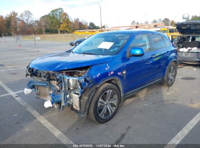 2021 MITSUBISHI OUTLANDER SPORT 2.0 BE 2WD/2.0 ES 2WD/2.0 LE 2WD/2.0 S 2WD Blue  Gasoline JA4APUAU8MU011233 photo #3