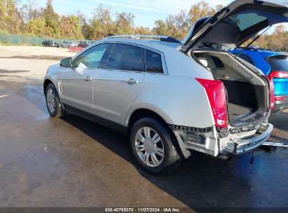 2014 CADILLAC SRX LUXURY COLLECTION Silver  Gasoline 3GYFNEE39ES663962 photo #4