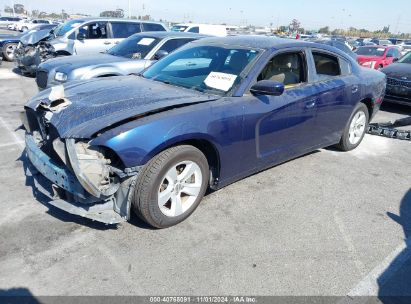 2013 DODGE CHARGER SE Blue  Flexible Fuel 2C3CDXBG3DH734884 photo #3