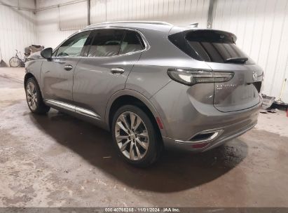 2022 BUICK ENVISION AWD AVENIR Gray  Gasoline LRBFZSR44ND065014 photo #4