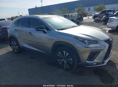 2018 LEXUS NX 300 F SPORT Silver  Gasoline JTJBARBZ6J2157752 photo #1