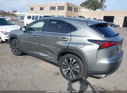 2018 LEXUS NX 300 F SPORT Silver  Gasoline JTJBARBZ6J2157752 photo #4