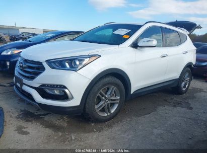 2017 HYUNDAI SANTA FE SPORT 2.4L White  Gasoline 5NMZU3LB8HH034130 photo #3