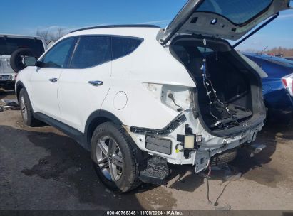 2017 HYUNDAI SANTA FE SPORT 2.4L White  Gasoline 5NMZU3LB8HH034130 photo #4