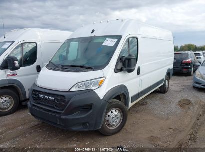 2023 RAM PROMASTER 2500 HIGH ROOF 159 WB White  Flexible Fuel 3C6LRVDG3PE535307 photo #3