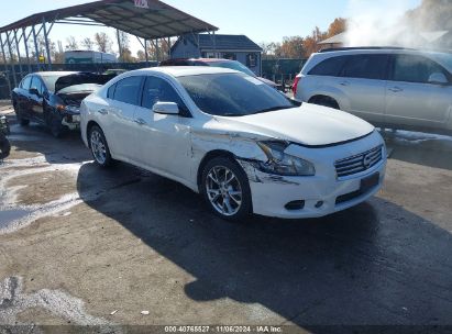 2012 NISSAN MAXIMA 3.5 SV White  Gasoline 1N4AA5AP7CC809918 photo #1