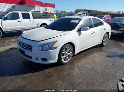 2012 NISSAN MAXIMA 3.5 SV White  Gasoline 1N4AA5AP7CC809918 photo #3