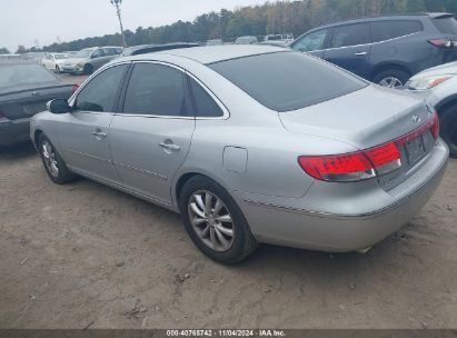 2006 HYUNDAI AZERA LIMITED/SE Silver  Gasoline KMHFC46F86A119465 photo #4