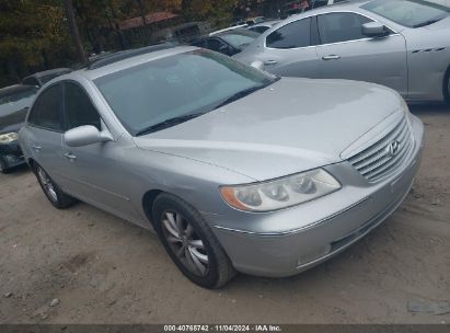 2006 HYUNDAI AZERA LIMITED/SE Silver  Gasoline KMHFC46F86A119465 photo #1