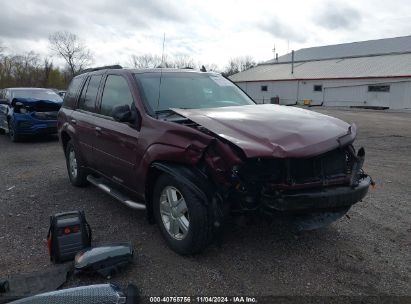 2007 CHEVROLET TRAILBLAZER LT Burgundy  Gasoline 1GNDT13S572195823 photo #1