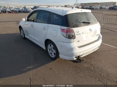 2005 TOYOTA MATRIX XR White  Gasoline 2T1KR30E95C401636 photo #4