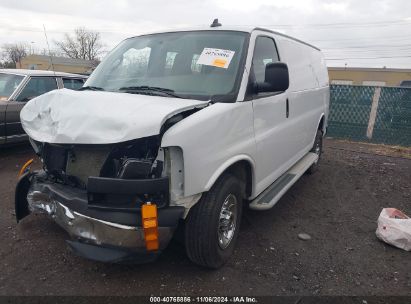 2022 GMC SAVANA CARGO RWD 2500 REGULAR WHEELBASE WORK VAN White  Gasoline 1GTW7AF76N1205808 photo #3