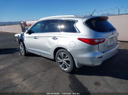 2014 INFINITI QX60 Silver  Gasoline 5N1AL0MN0EC512179 photo #4