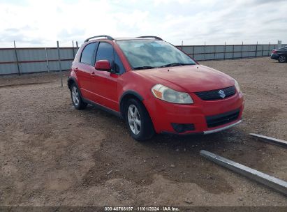 2008 SUZUKI SX4 CONVENIENCE/TOURING Red  Gasoline JS2YB413385108324 photo #1