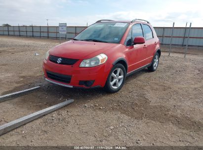 2008 SUZUKI SX4 CONVENIENCE/TOURING Red  Gasoline JS2YB413385108324 photo #3