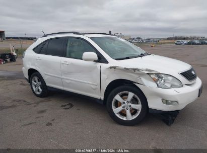 2005 LEXUS RX 330 White  Gasoline 2T2HA31U75C072647 photo #1