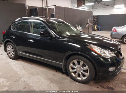 2011 INFINITI EX35 JOURNEY Black  Gasoline JN1AJ0HR2BM854393 photo #1